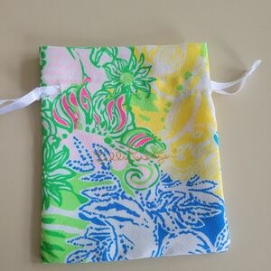 Lilly Pulitzer Jewelry Pouch drawstring